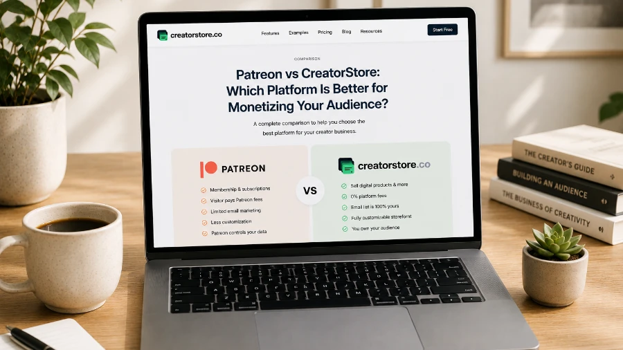 Patreon vs CreatorStore: Which Platform Is Better for Monetizing Your Audience?